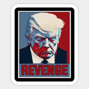 Trump Mug Shot Sticker